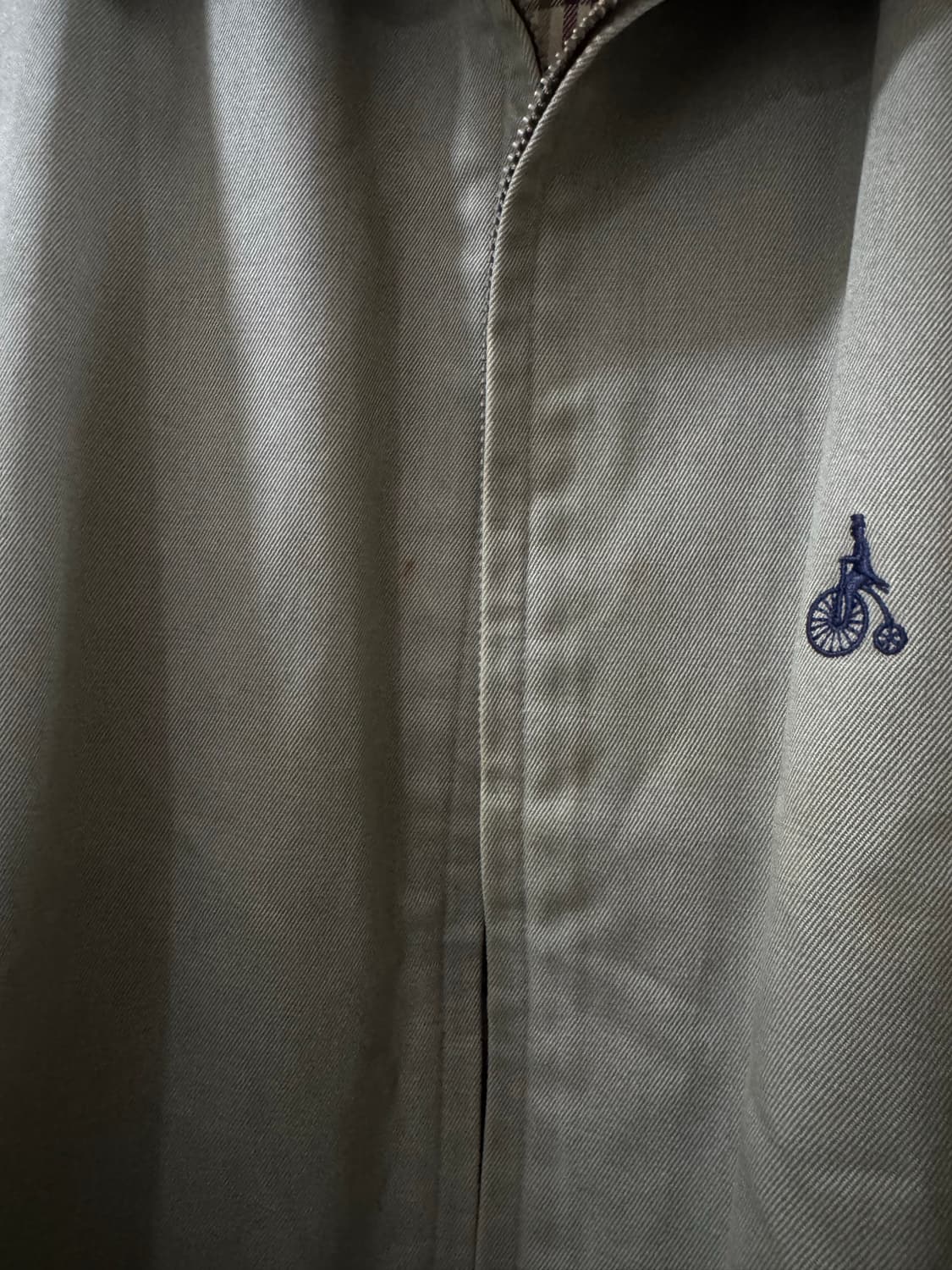 90s 빈폴 로고 스윙톱 면자켓  상품이미지7