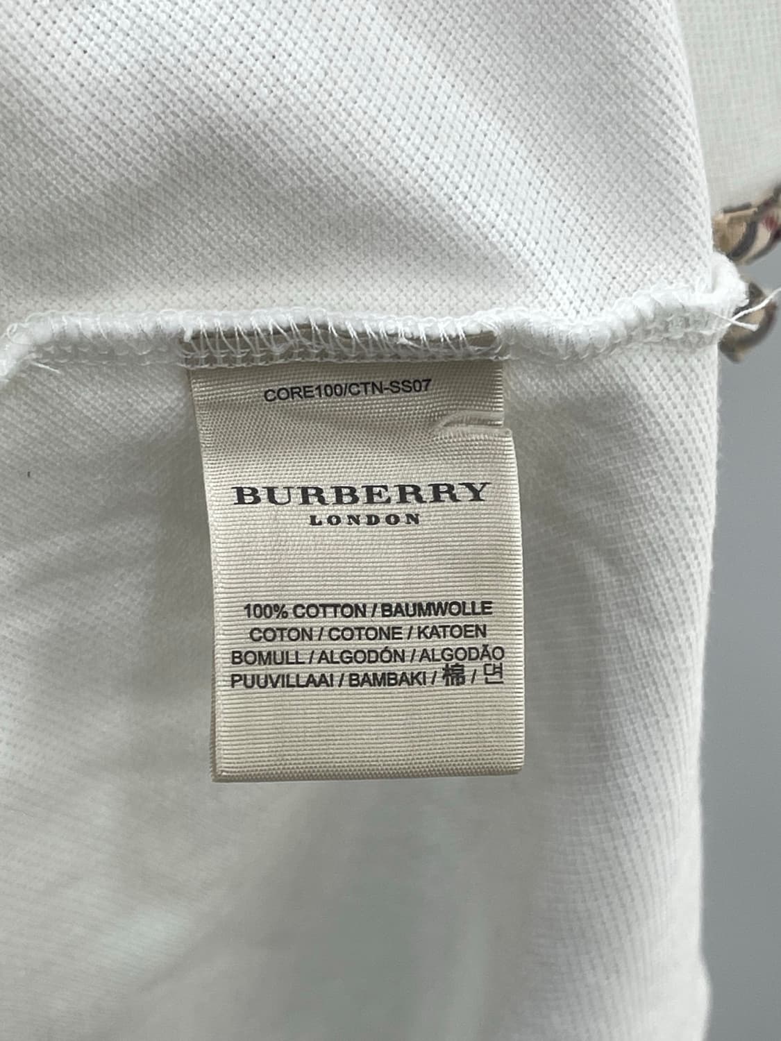 버버리 남성 반팔 상품이미지10