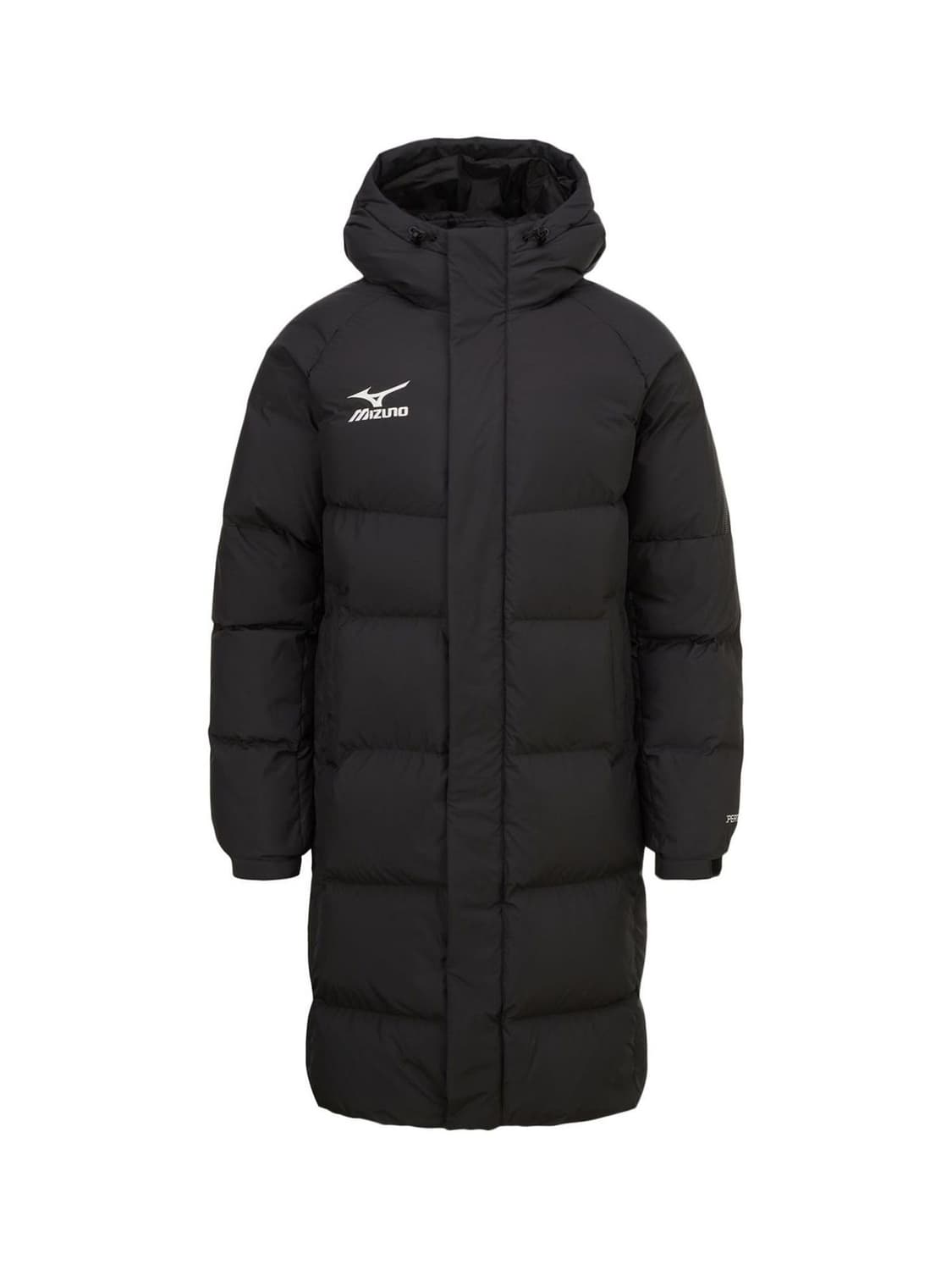 (새상품) 미즈노 검정 덕다운 롱패딩 L 상품이미지1