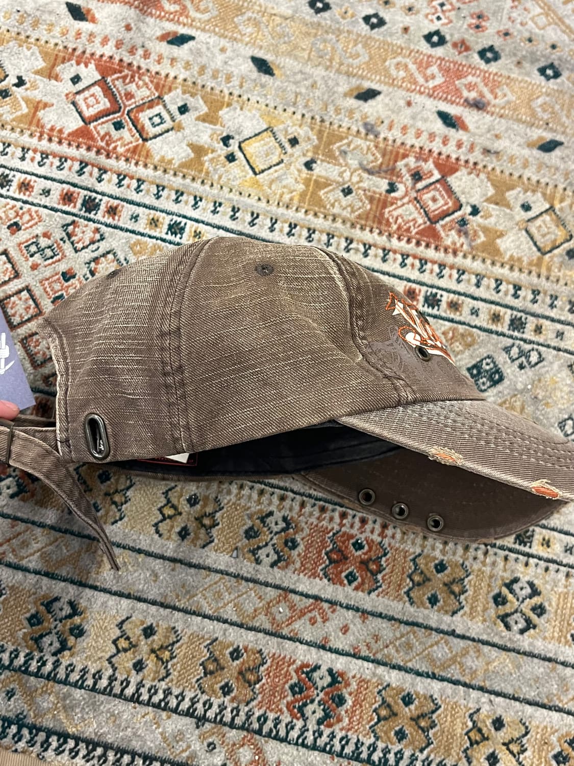 본더치 데미지 볼캡 브라운 #csz3043 상품이미지8