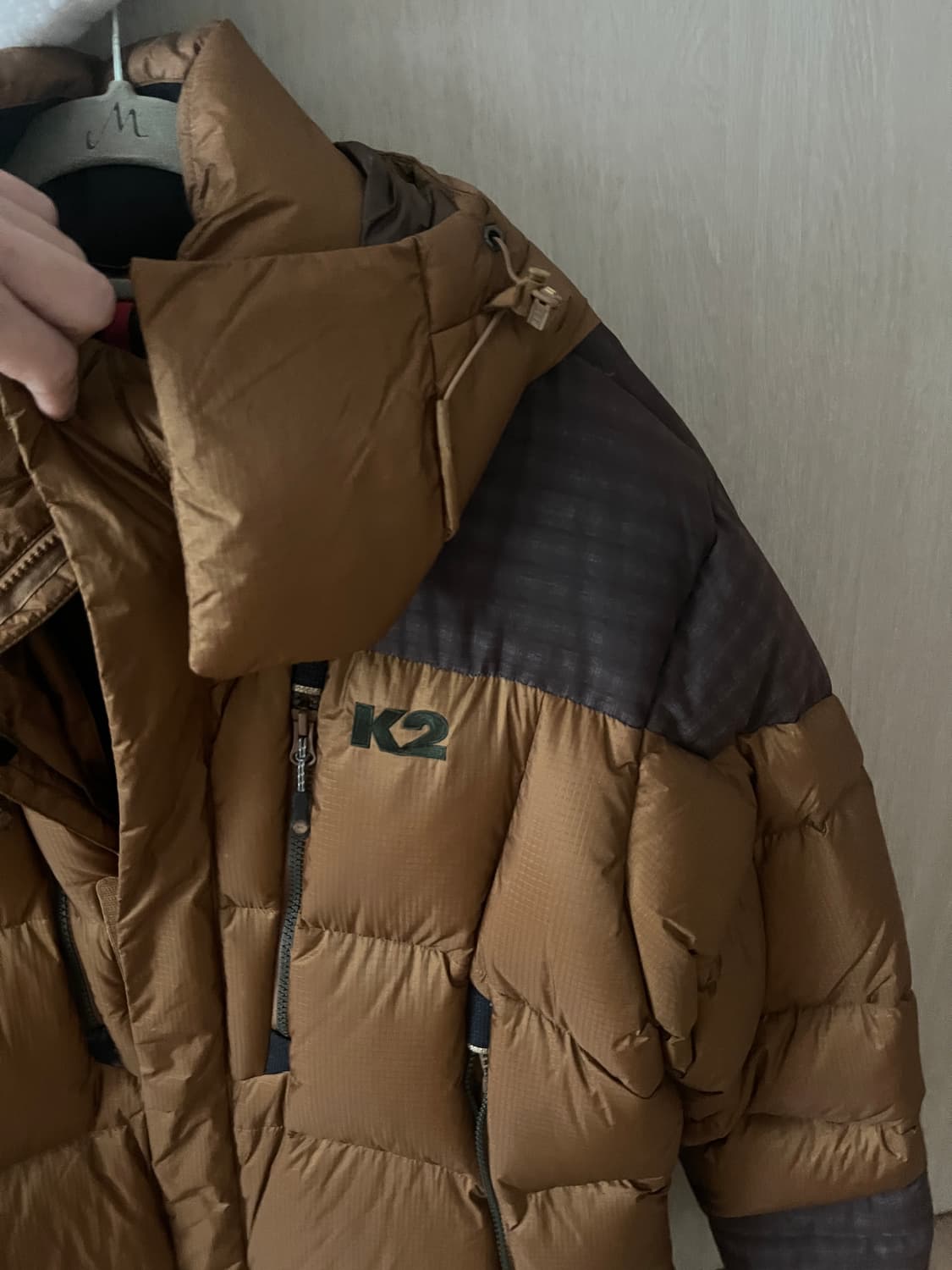 K2 브라운 패딩 정가 50만원대 상품이미지3