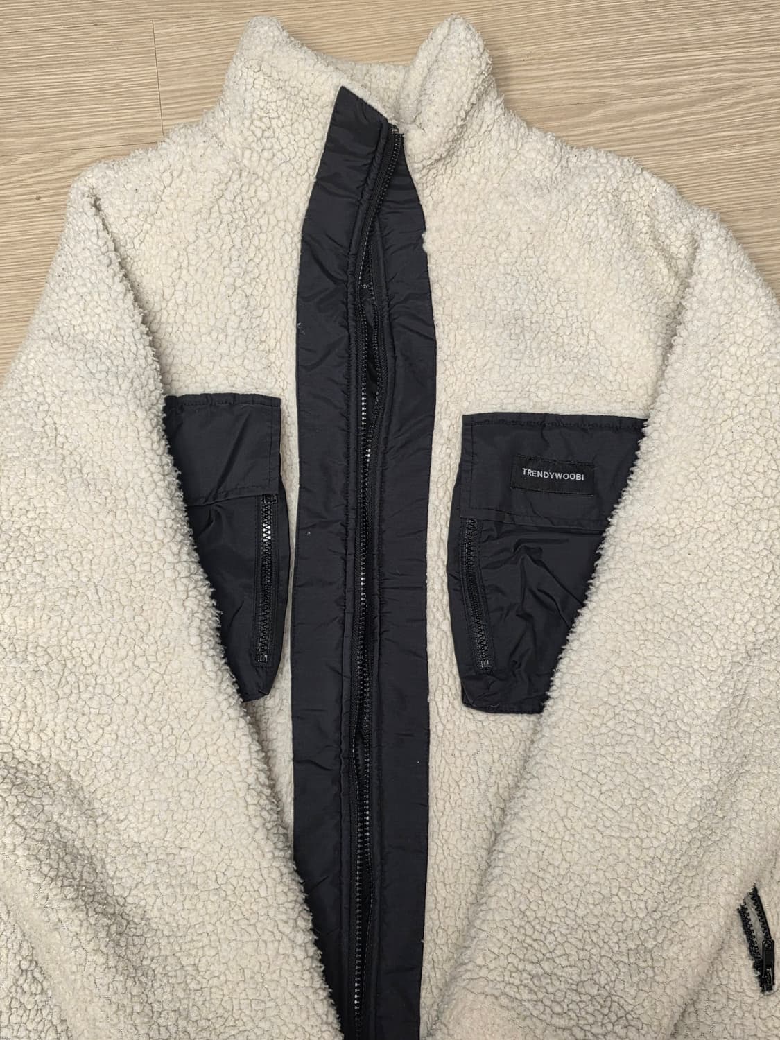 [100~105] 양털 후리스 집업 상품이미지2