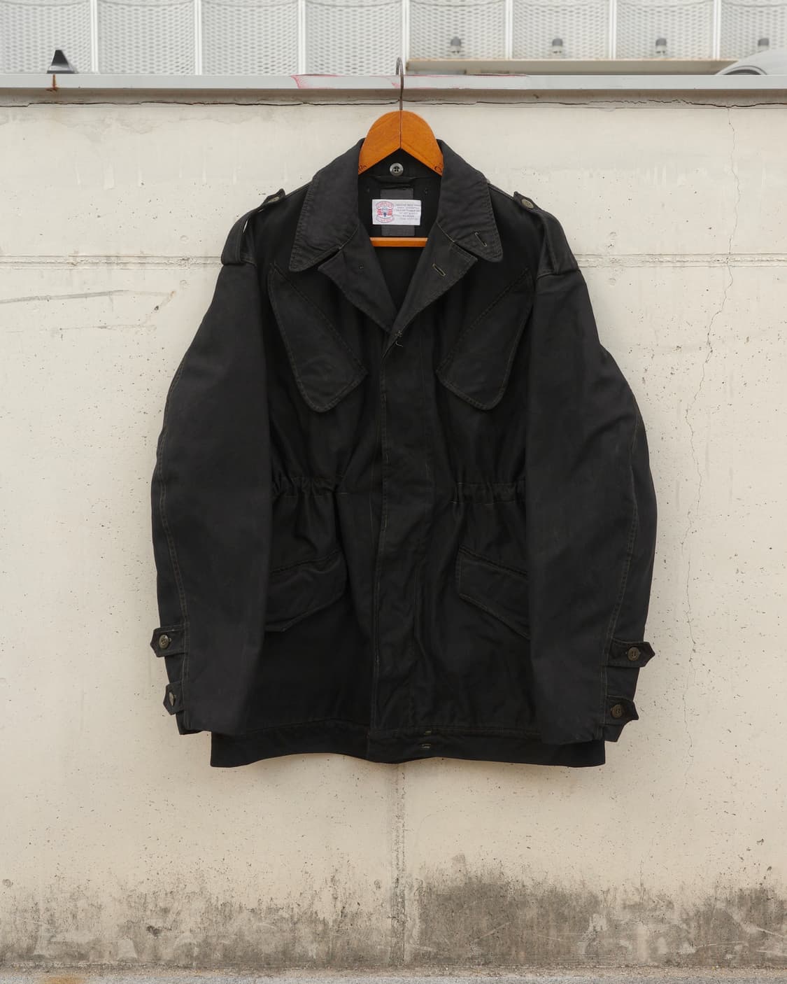 80s dutch army m58 블랙 다잉 필드 자켓 상품이미지1