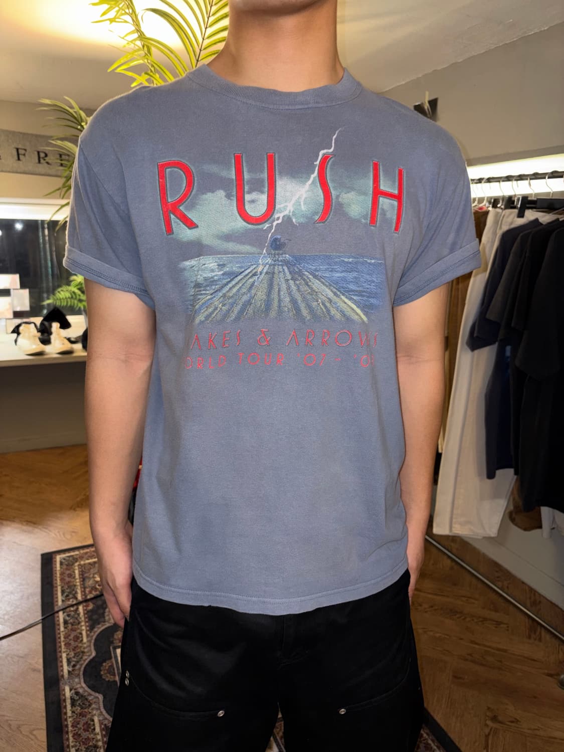 00‘s Rush Vapor Snakes & Arrows Tour T-s 상품이미지4