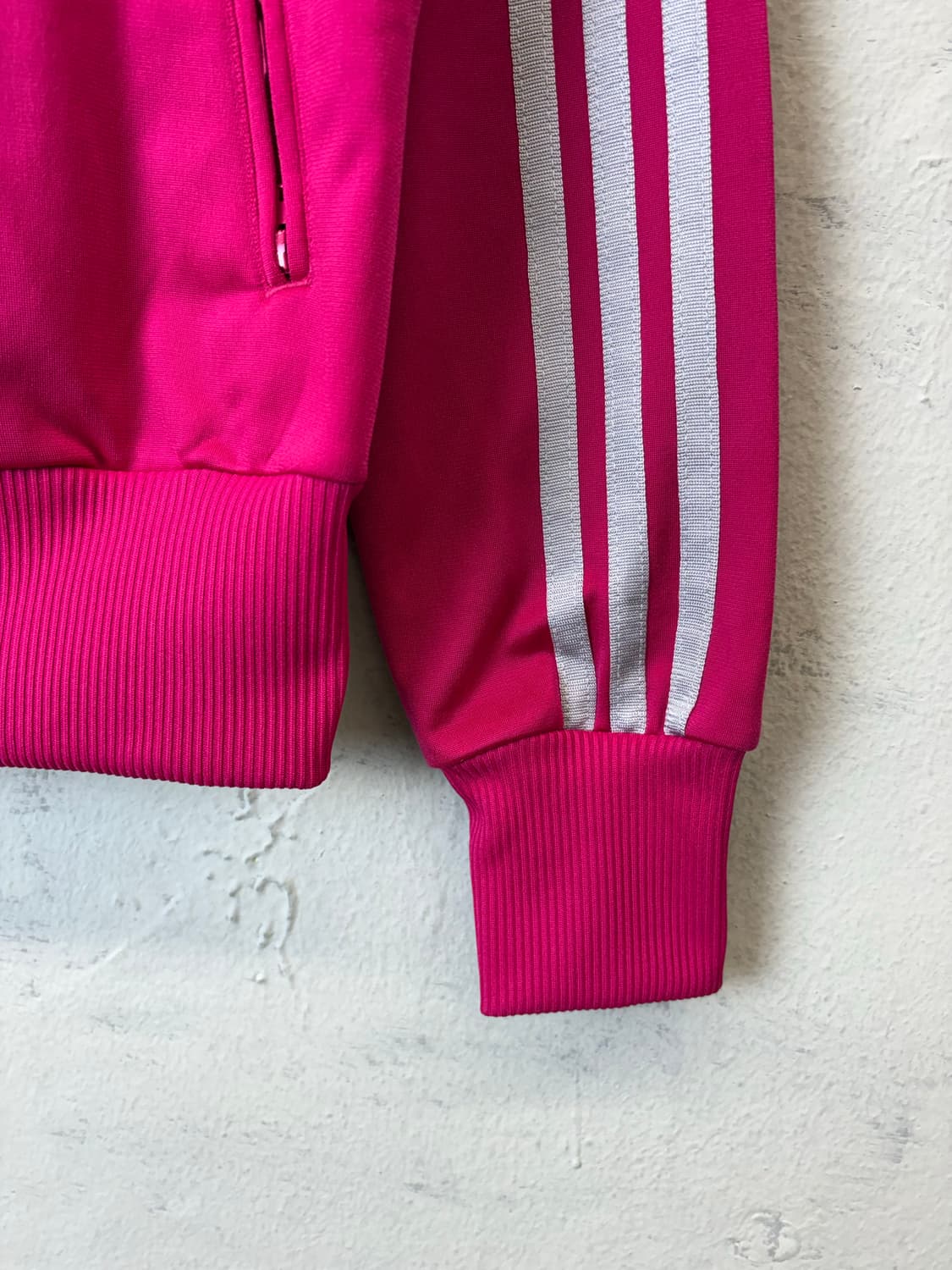 아디다스 파이어버드 삼선 트랙탑 핑크 져지 상품이미지5