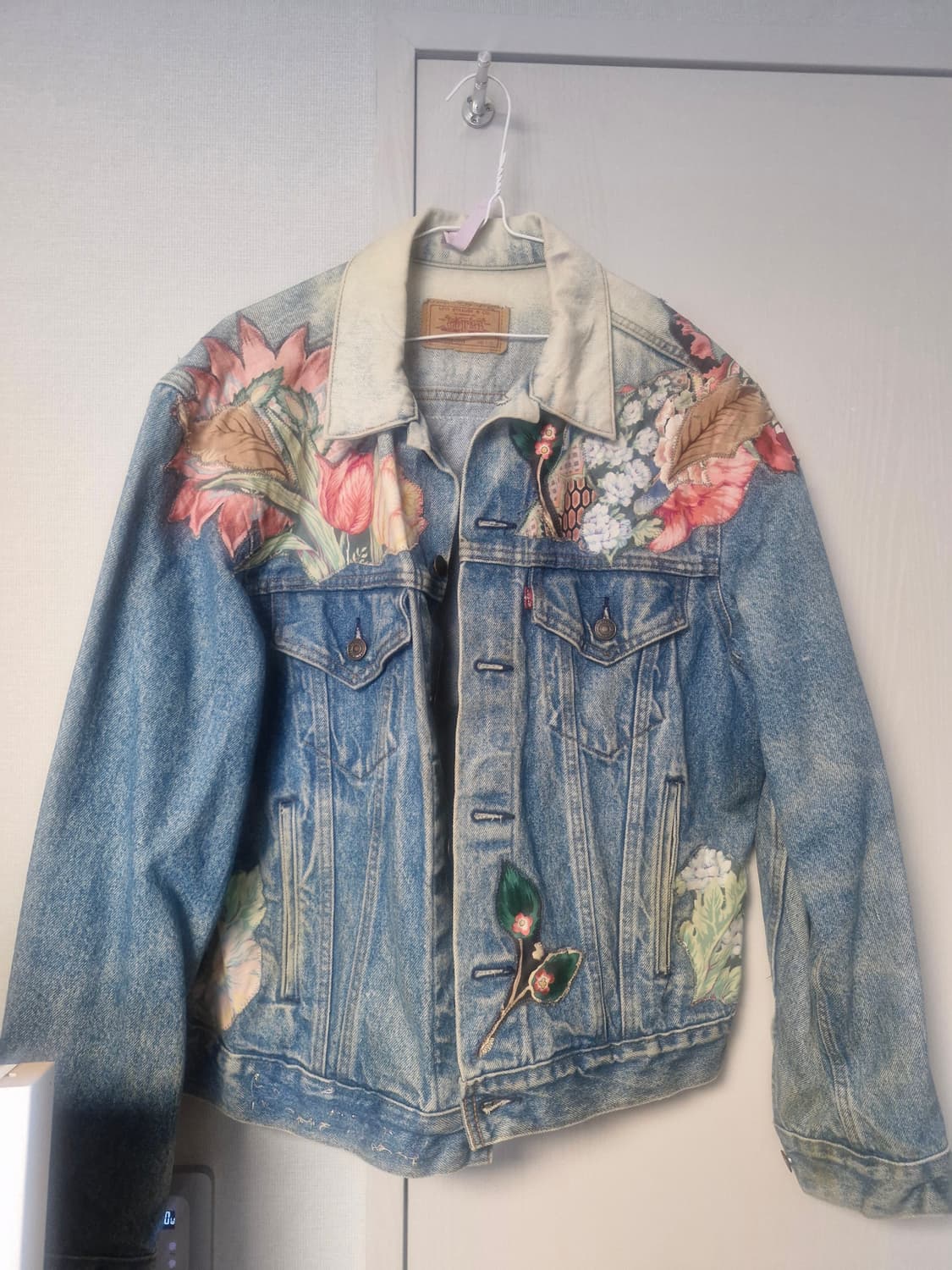 빈티지 커스텀 리바이스 데님자켓 상품이미지2