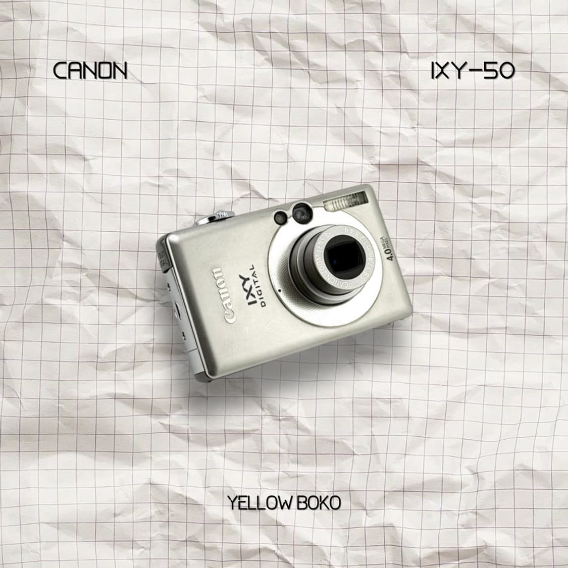 [💖아이유 감성] 캐논 CANON 익시 IXY50 미니 디지털 카메라 상품이미지1