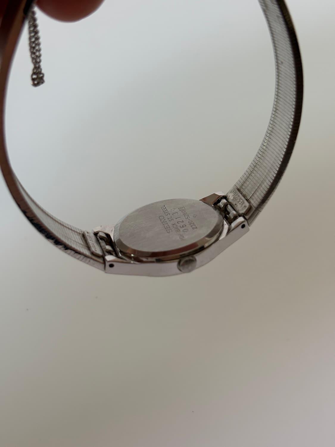 1980s Texture Oval Bracelet Ladies Quart 상품이미지7