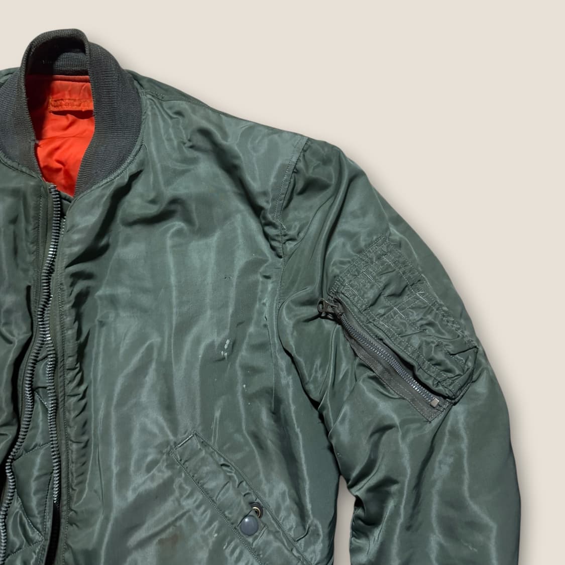 50s USA 리얼 빈티지 Skyline MA-1 M 상품이미지2