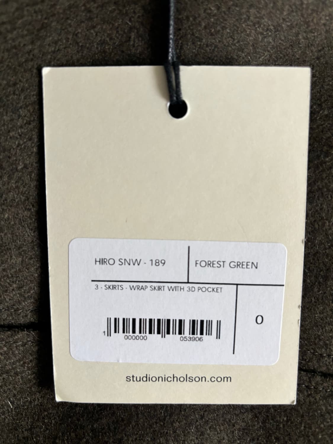 스튜디오 니콜슨 롱스커트 상품이미지3