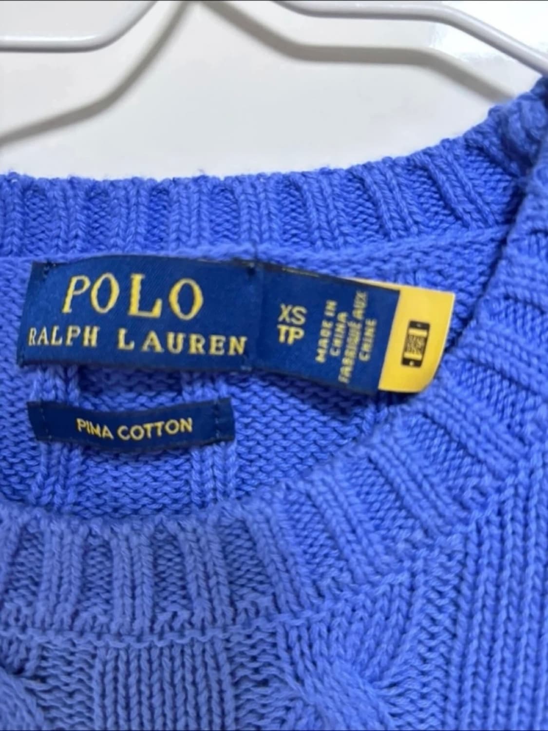 폴로 반팔 꽈배기 니트 상품이미지3