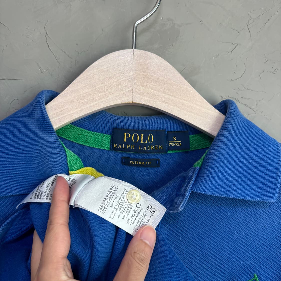 폴로 랄프로렌 빅포니 카라티 블루 상품이미지3