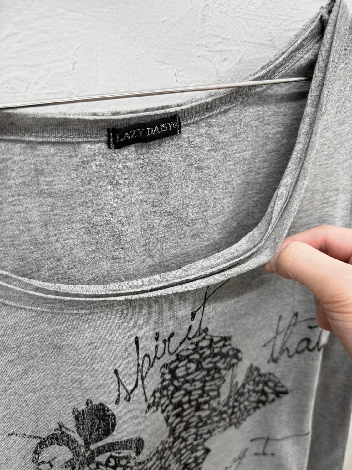 lazy daisy 펑크 웹 롱슬리브 상품이미지2