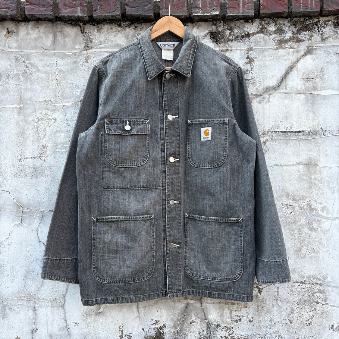 Carhartt 칼하트 데님 초어자켓 워크자켓 상품이미지1