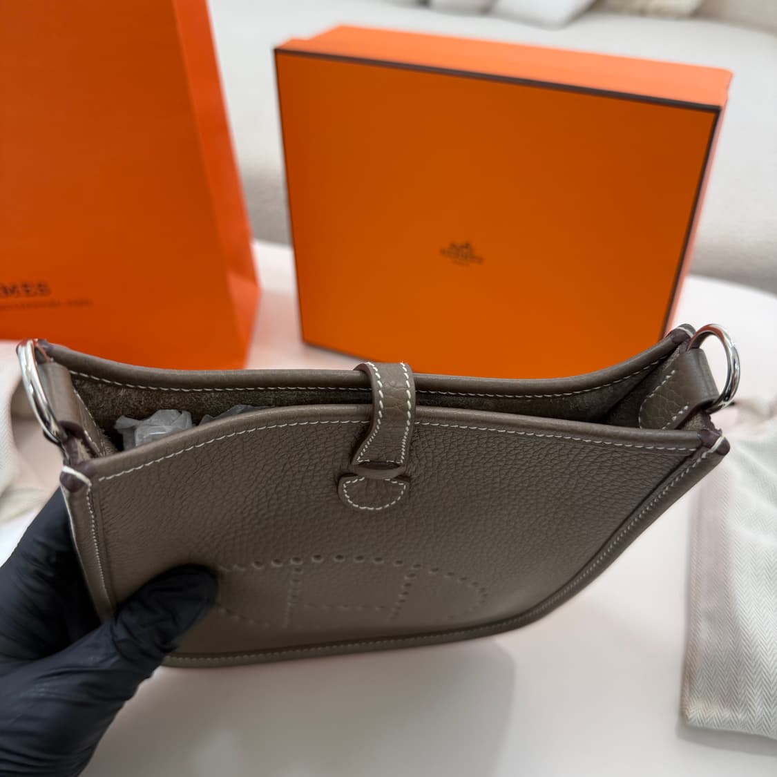 (당일출고) 에르메스 에블린 미니 에토프 은장 상품이미지6