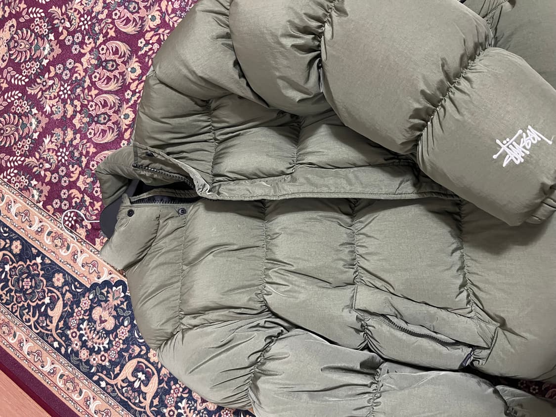 스투시 립스탑 푸퍼 패딩 사이즈 L 상품이미지4