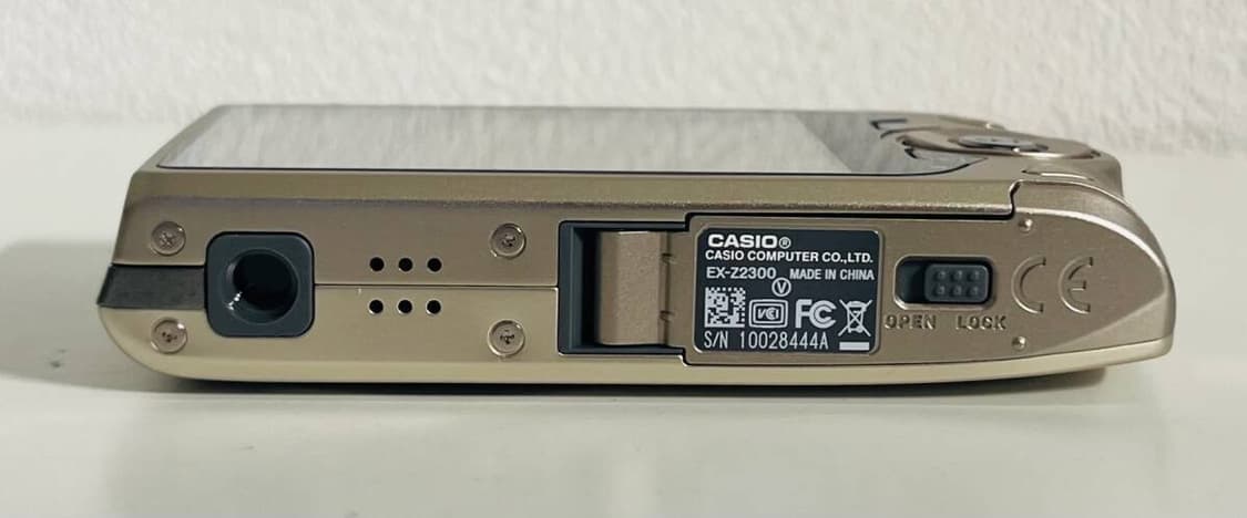 풀박스 미사용급) 카시오 엑슬림 z2300 골드 상품이미지7