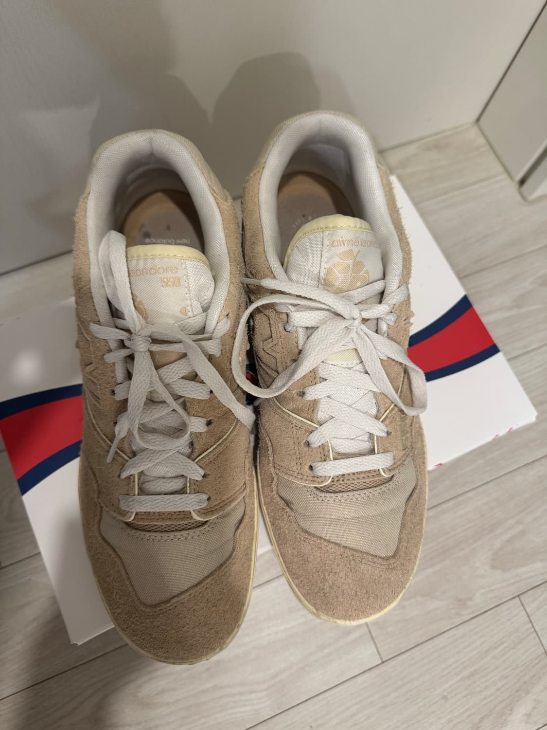 뉴발란스550 에임레온도르 웜샌드 280mm 상품이미지7