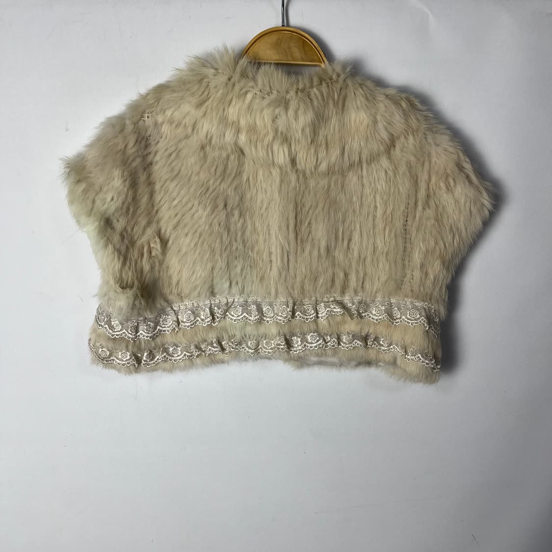 [AXES FEMME] 엑시즈팜 크로쉐 래빗 퍼 베스트 상품이미지2