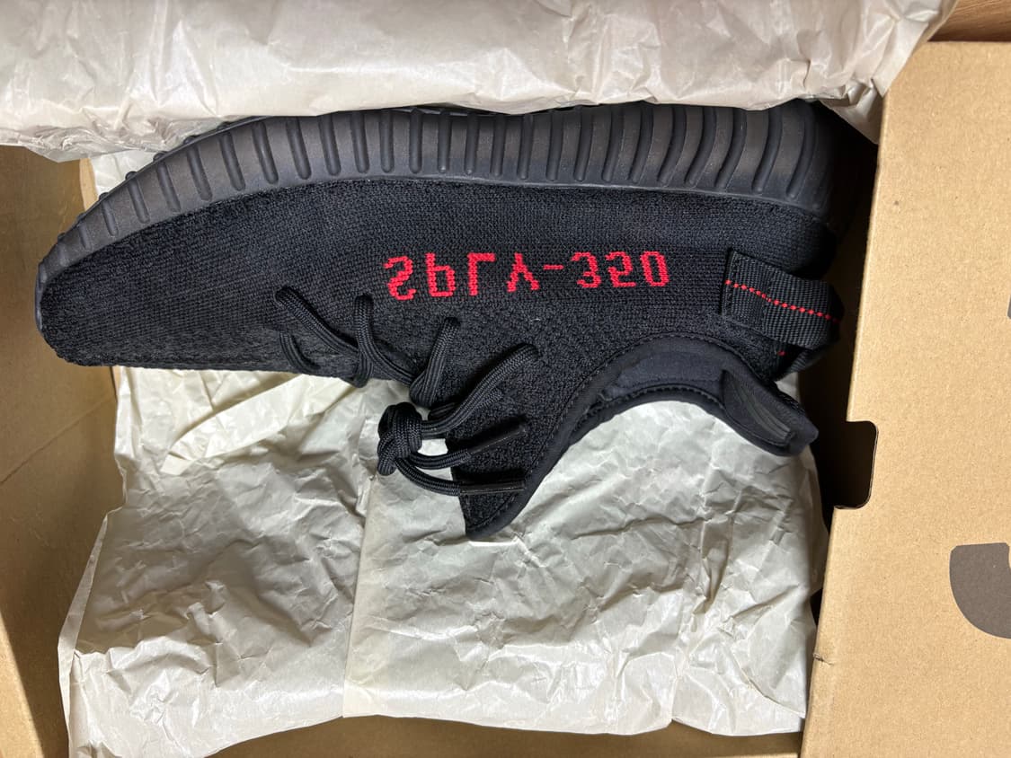 [새상품]이지부스트 v2 350 블랙레드 2020 280 상품이미지5