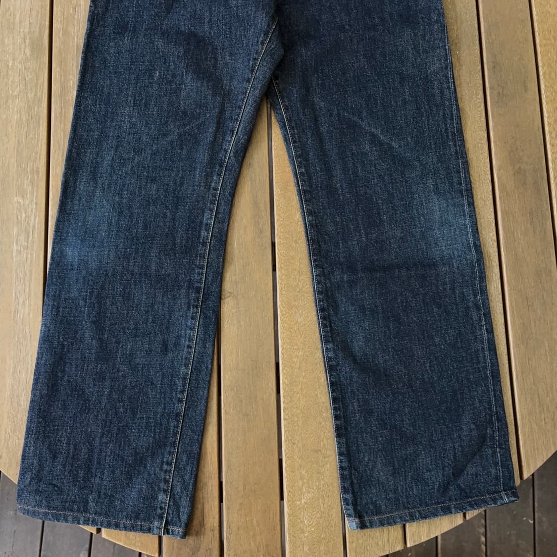 랭글러 Wrangler 재팬 블루벨 라인 스트레이트 데님팬츠 상품이미지6