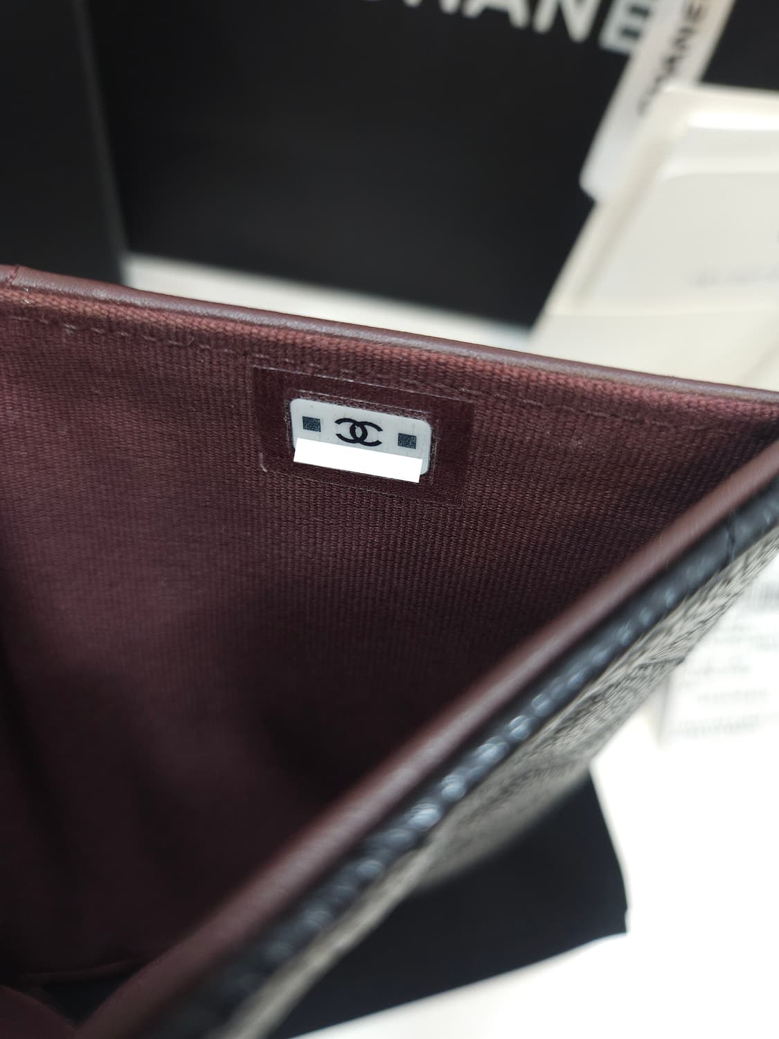 [정품] 샤넬 클래식 똑딱이 캐비어 CC 플랩 중지갑 AP0232 상품이미지10