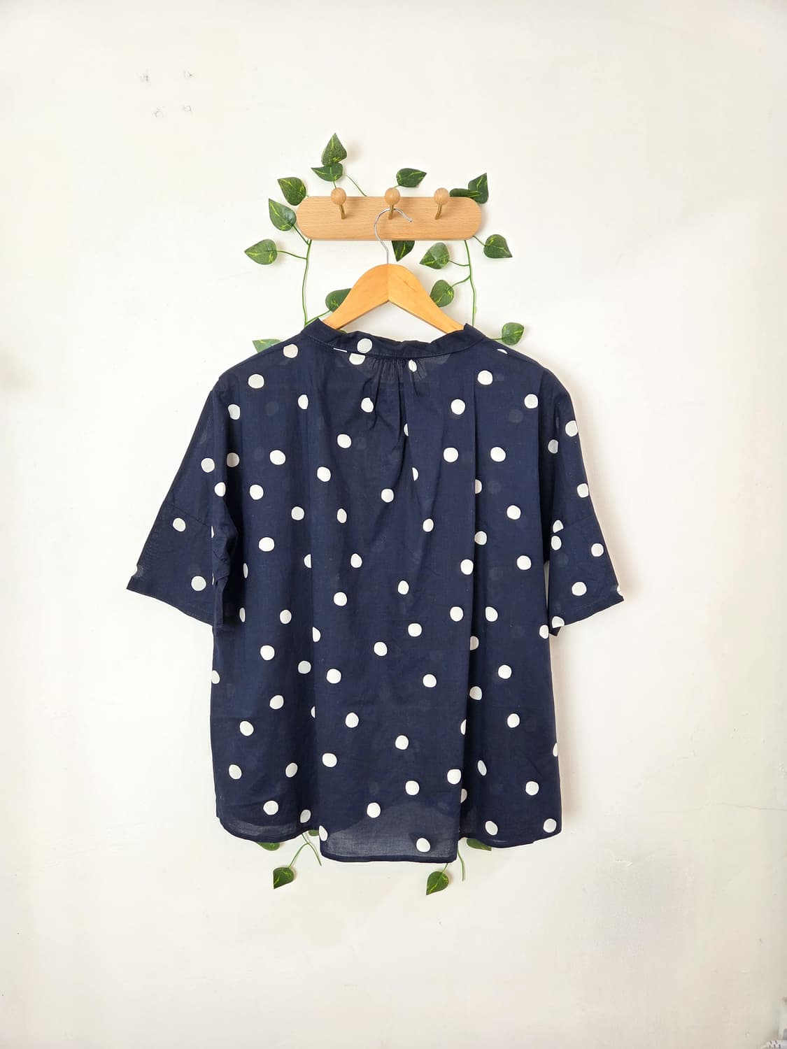 sm2 도트 반팔 셔츠 상품이미지5