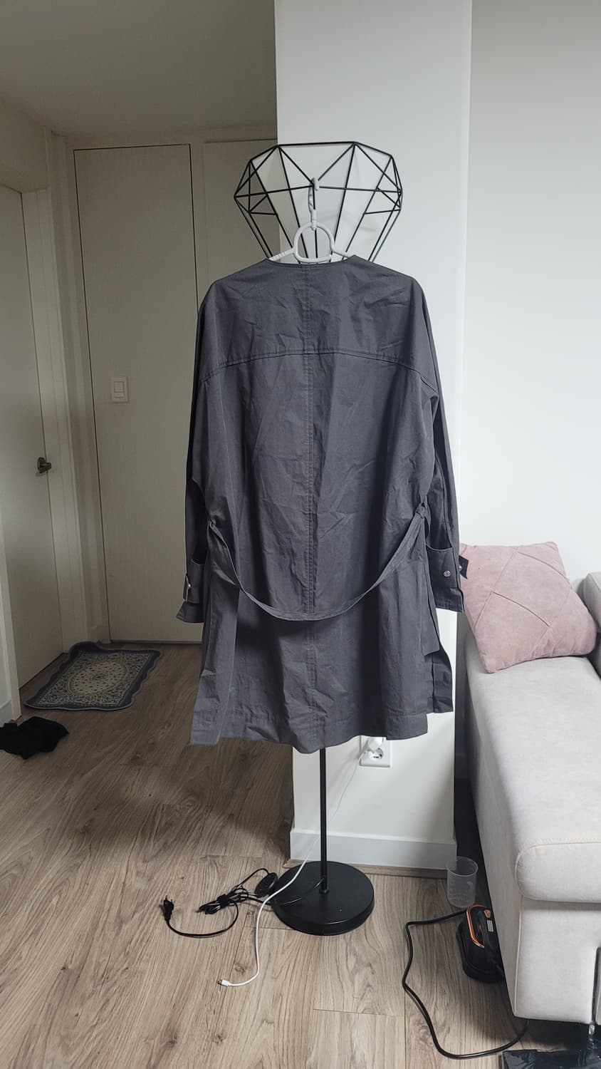 system 여성  오버핏  면 자켓-82사이즈 상품이미지1