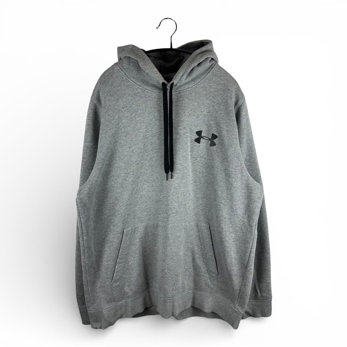 L) 언더아머 트레이닝 기모 후드 티 그레이 상품이미지1