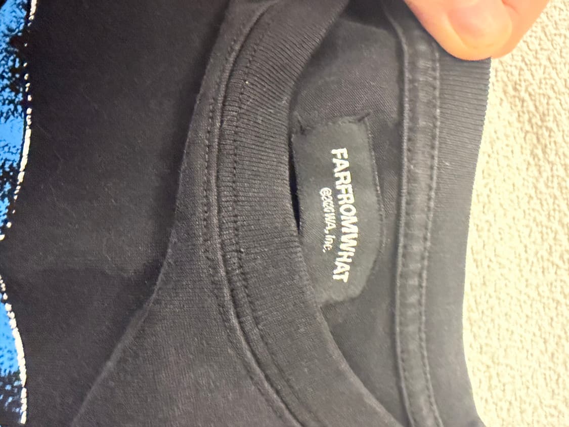 파프롬왓 워싱 롱슬리브 2 사이즈 상품이미지3