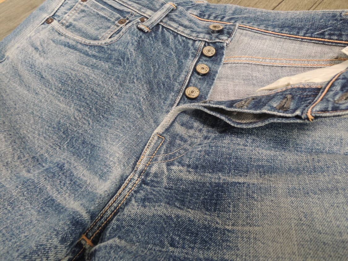 웨어하우스 lot.800 워시드 데님팬츠 상품이미지3