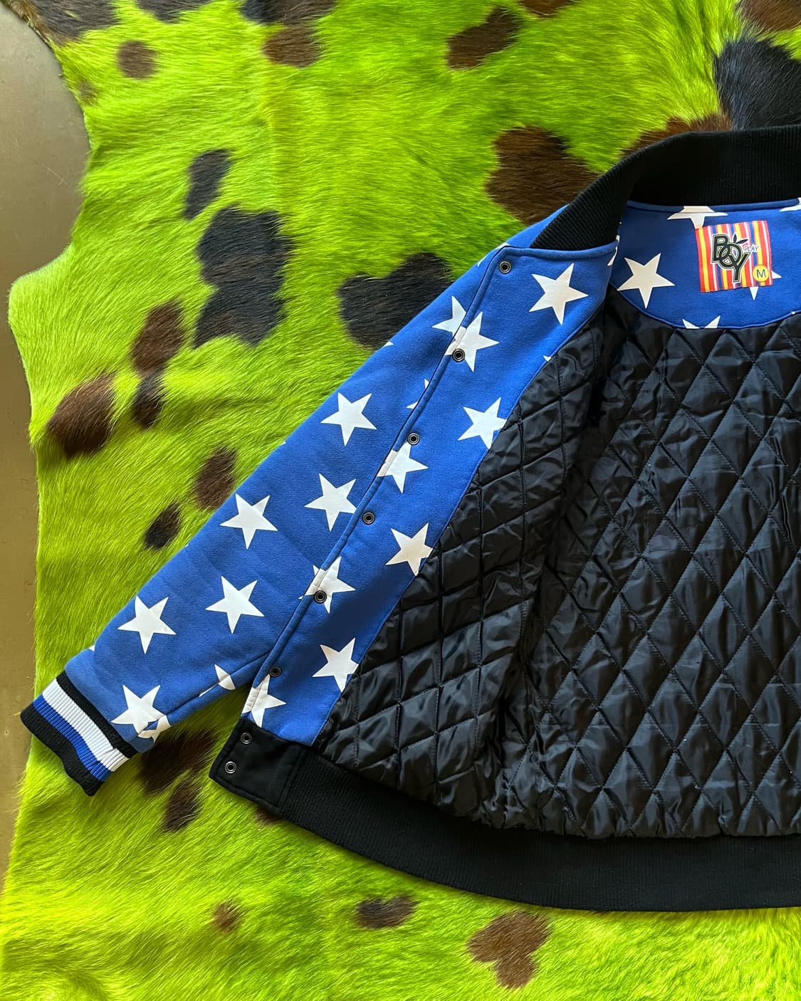 Old PLAYBOY Star Sleeve Cotton Varsity 상품이미지9