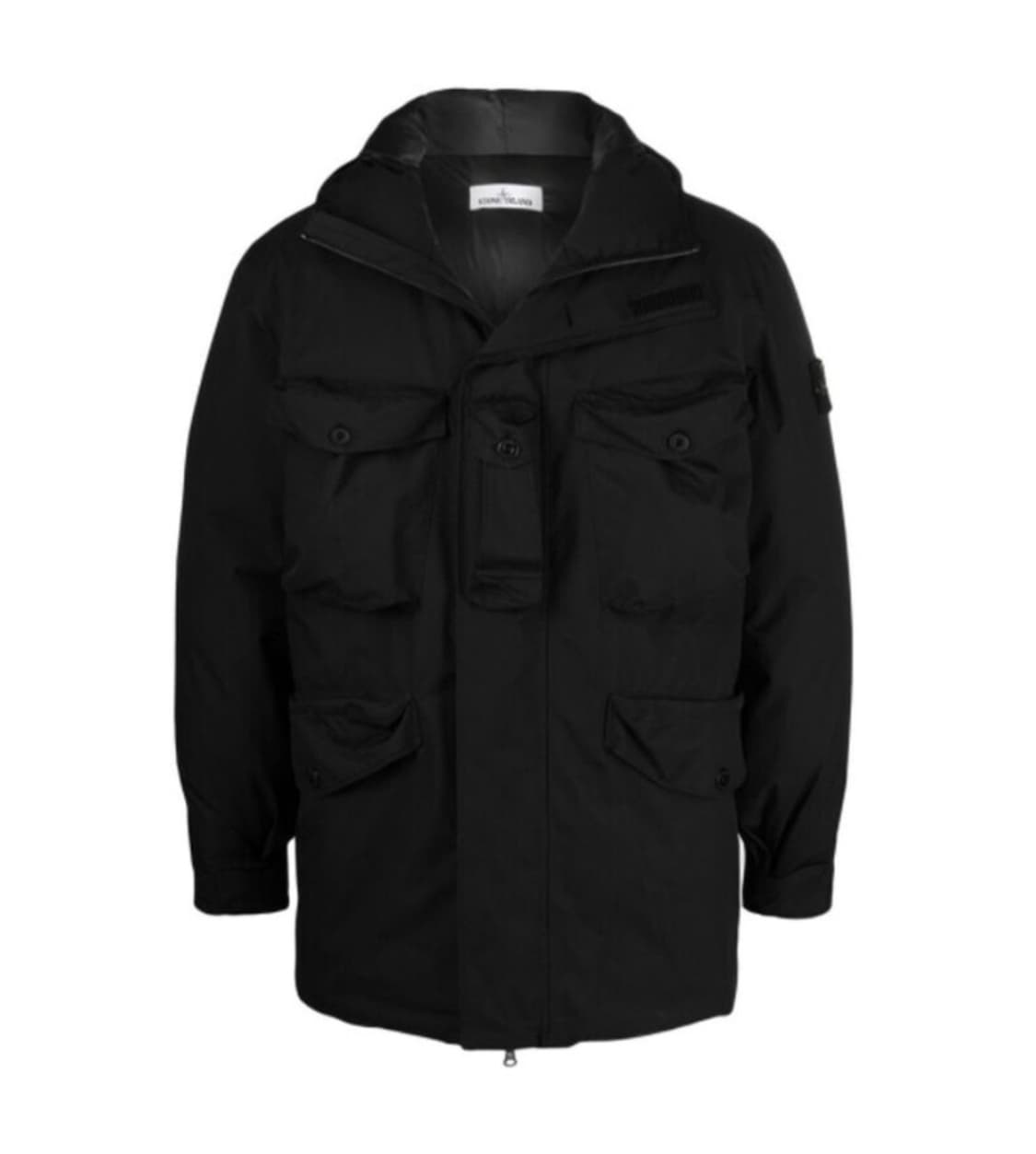 스톤아일랜드 고어텍스패딩/블랙/xl 상품이미지1