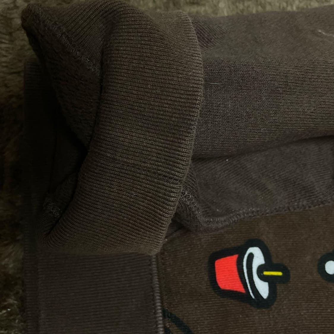 베이프 마일로 모노그램 후드집업 상품이미지8