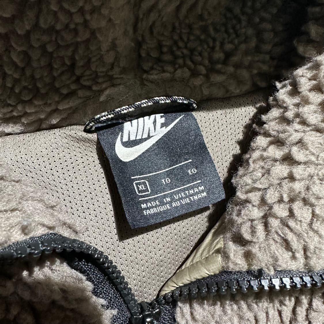 나이키 NSW 헤리티지 쉐르파 후리스 자켓 상품이미지3