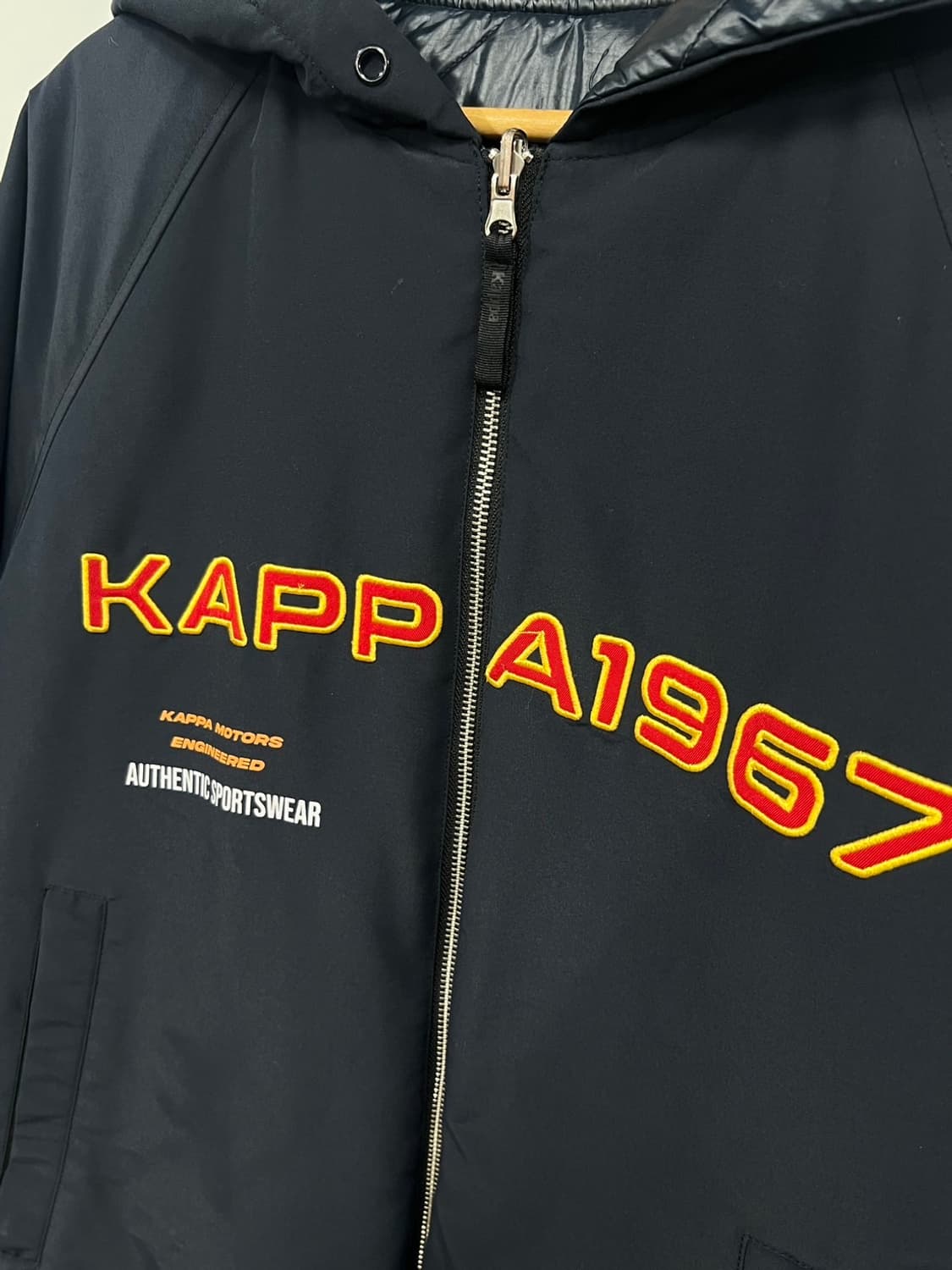 카파 리버시블 레이싱 후드 점퍼 상품이미지3