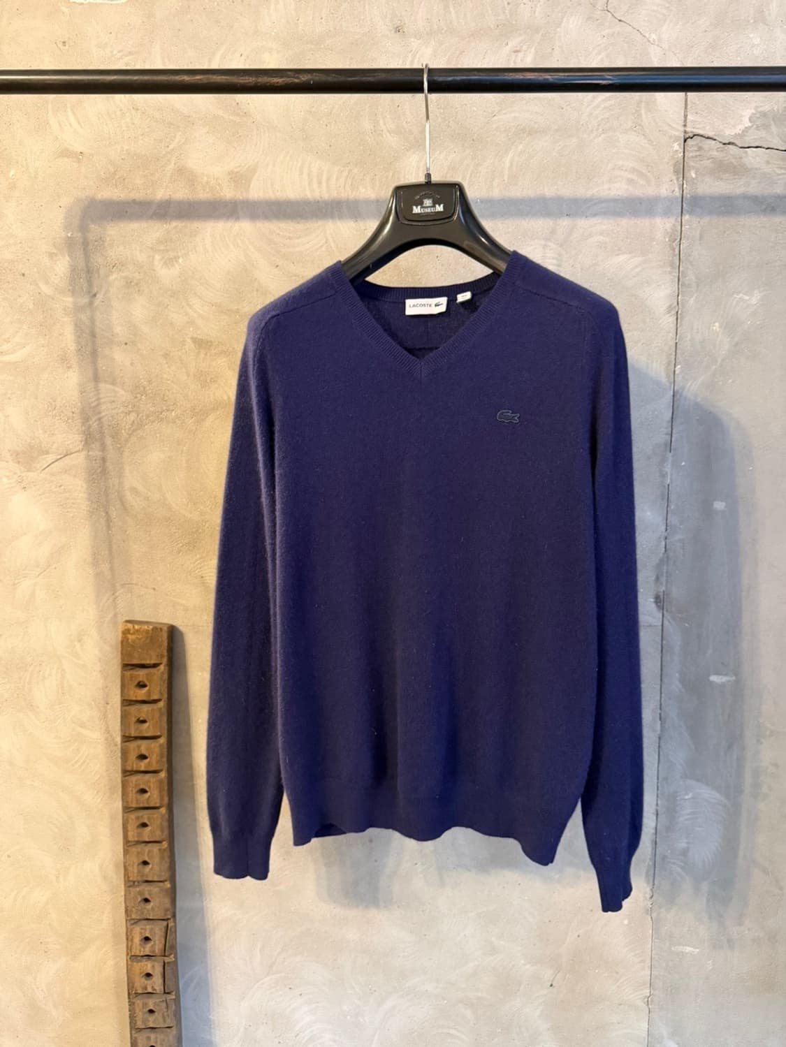 라코스테 브이넥 니트 105 상품이미지1