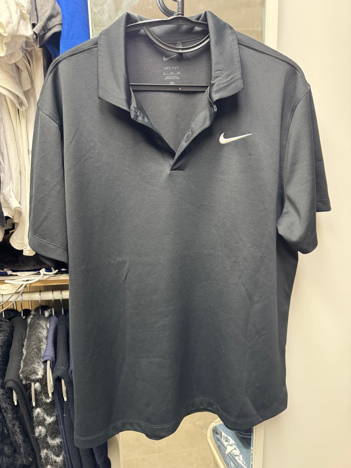 나이키 드라이핏 빅토리 폴로 셔츠 블랙 상품이미지1