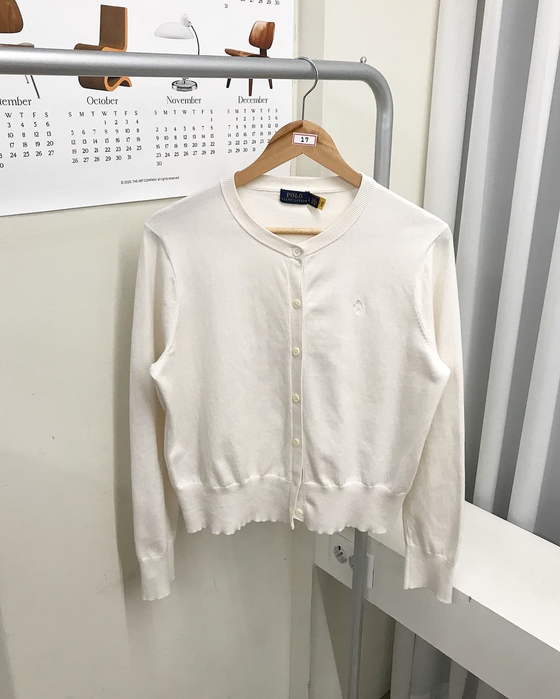 폴로 라운드 가디건 상품이미지1