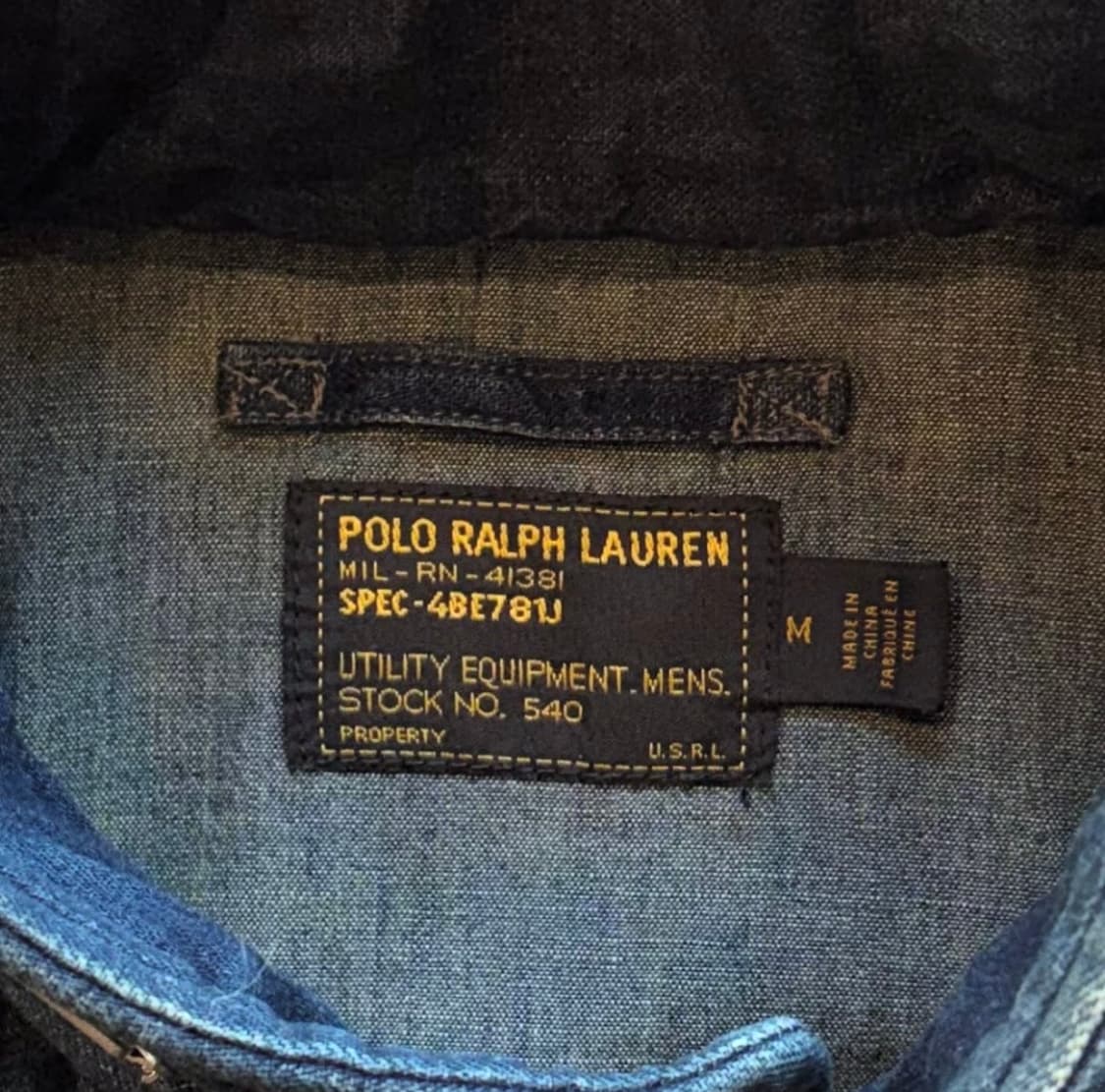 폴로랄프로렌 U.S RL m - 65 데님 자켓 상품이미지9