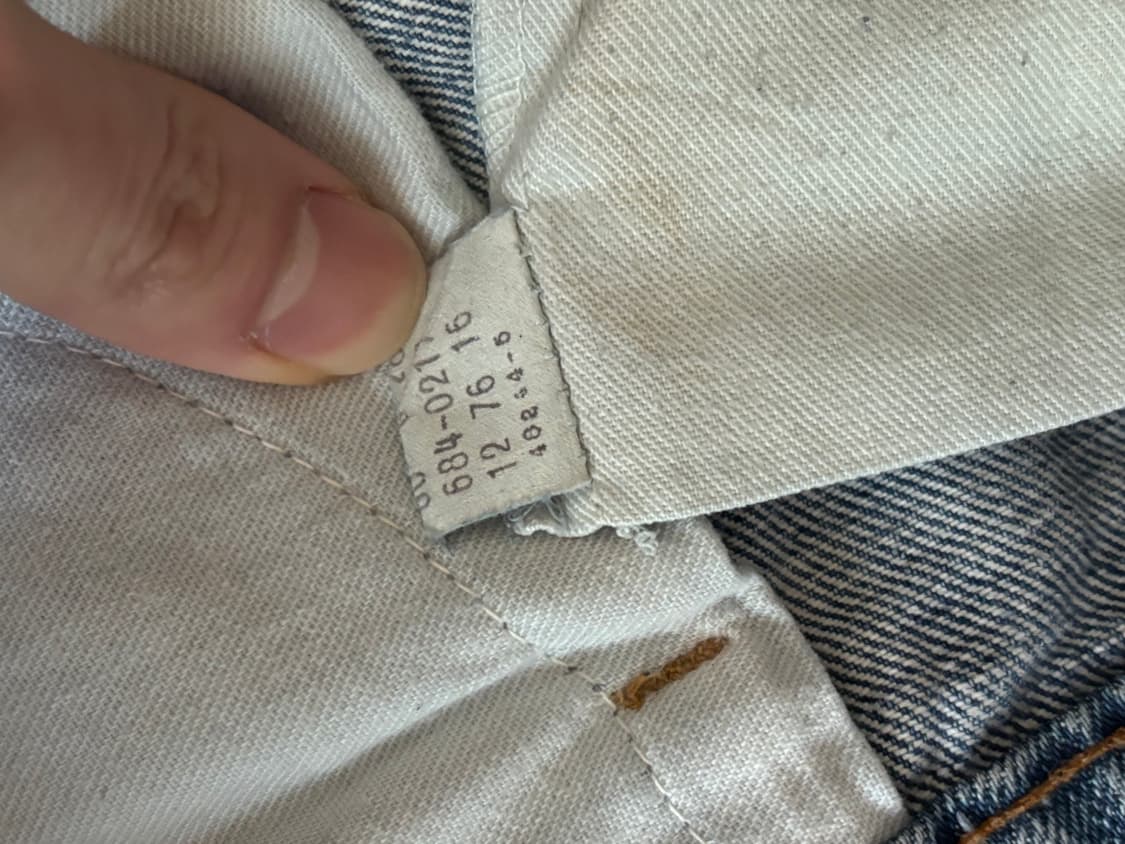 70s 리바이스 684 벨바텀 부츠컷 상품이미지4