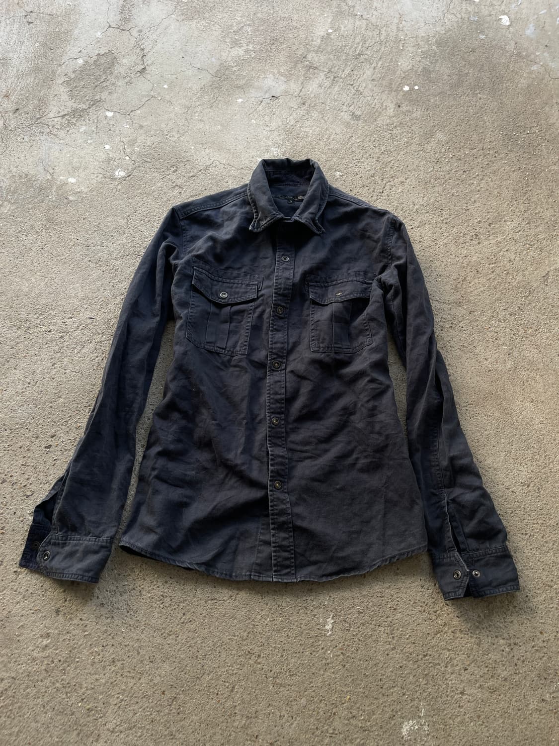 black denim shirts jacket 상품이미지1