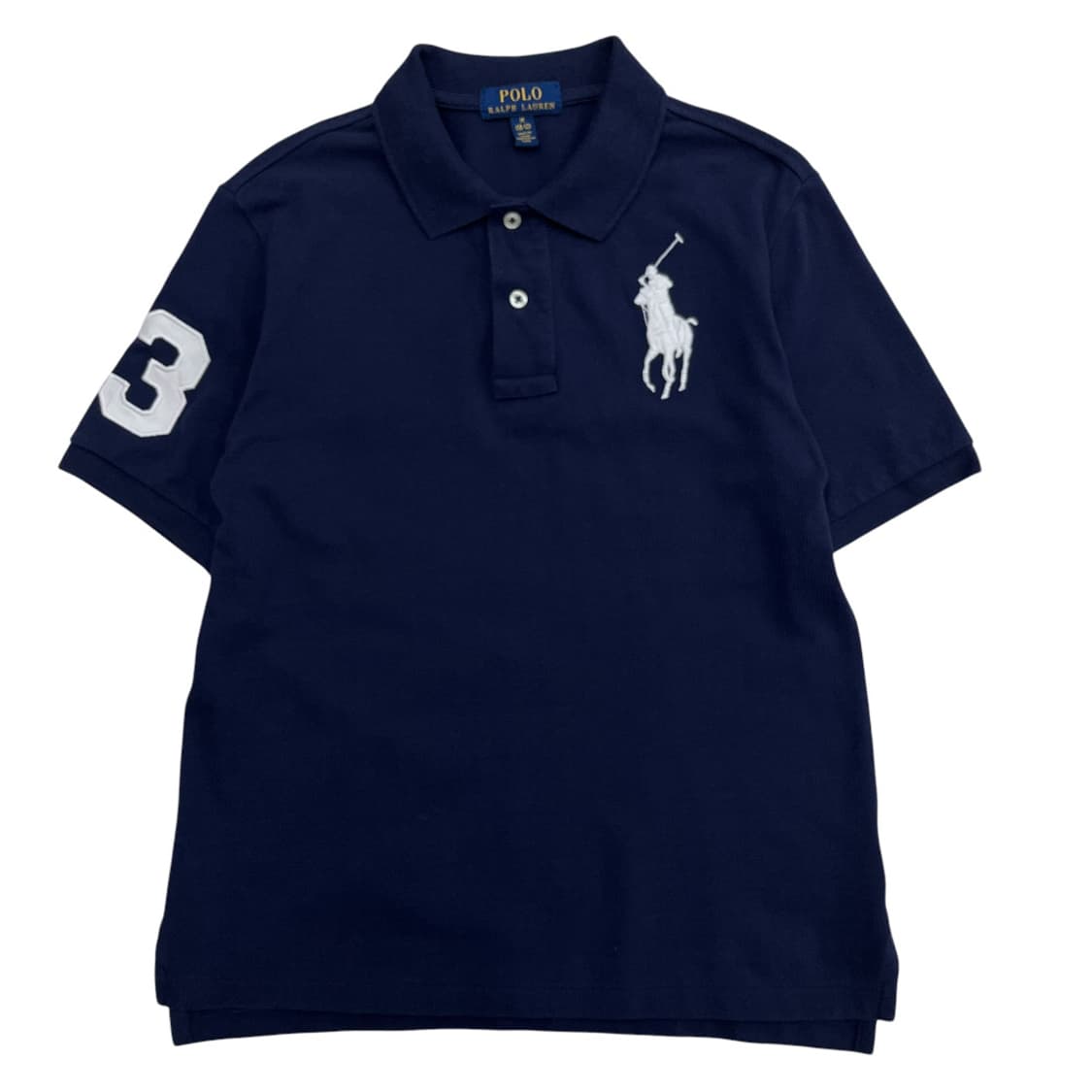 폴로 랄프로렌 화이트 빅포니 네이비 pk 반팔 M 상품이미지2