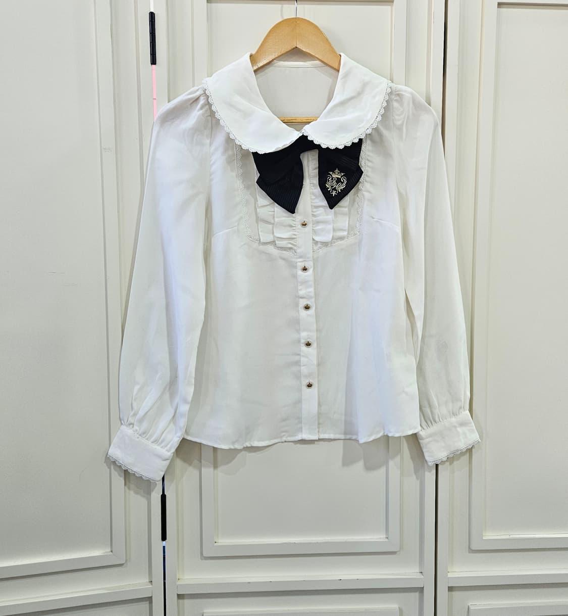 시크릿허니(Secret Honey)리본 블라우스 상품이미지1