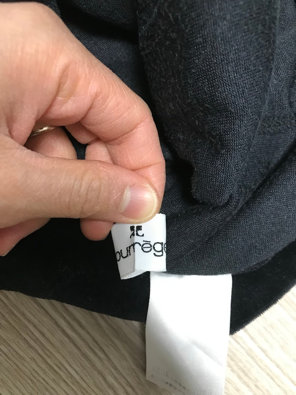 꾸레쥬 벨벳 후드집업38 상품이미지7