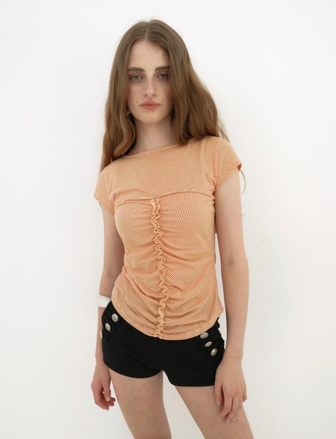 도프셉 back shirring top 상품이미지1