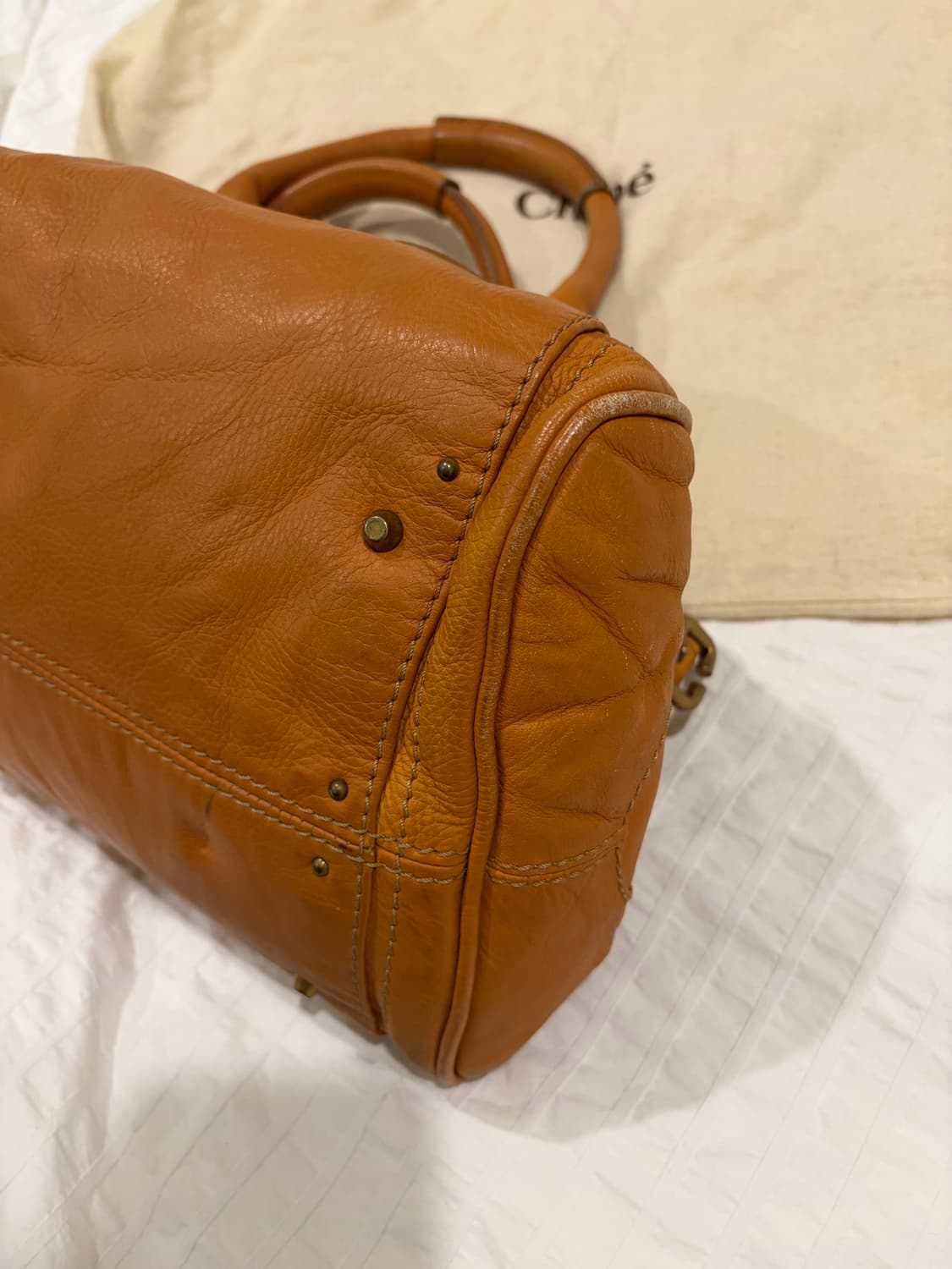 빈티지 끌로에 패딩턴백 상품이미지7