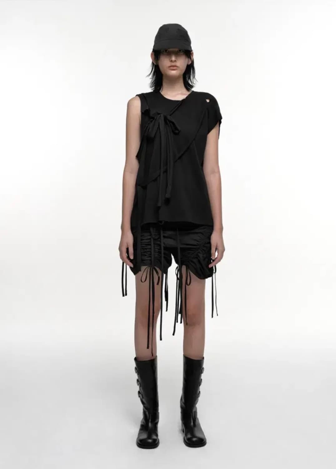 나체 nache MULTIWAY TIE T-SHIRT 멀티웨이 티셔츠 상품이미지2