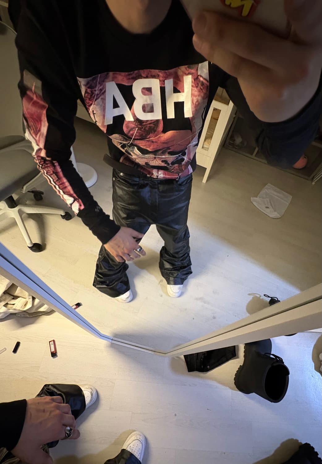 후드바이에어 ORGAN & BONES 롱슬리브 상품이미지5