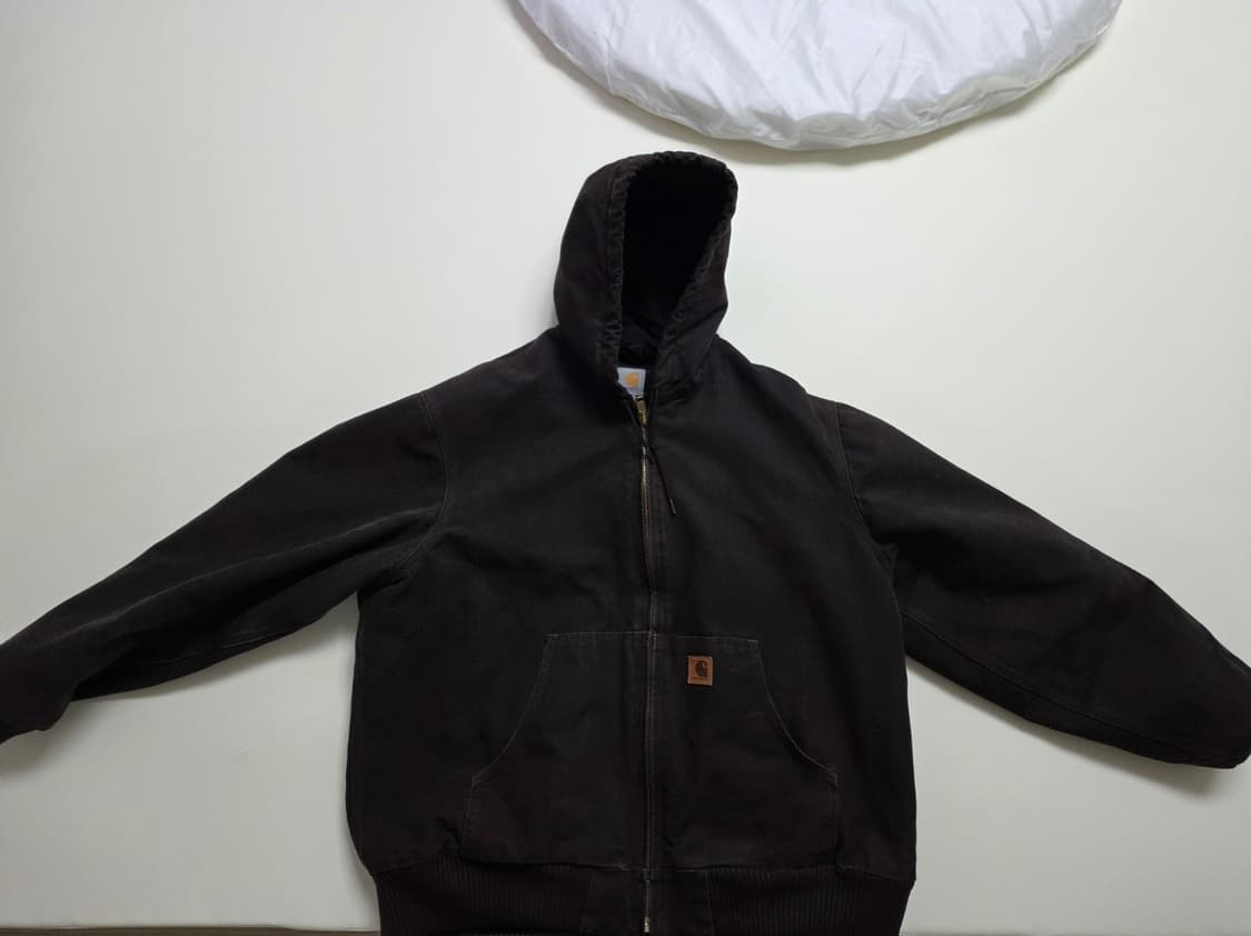 [XL] OG 칼하트 J130 액티브 자켓 칼하트 다크브라운 상품이미지1